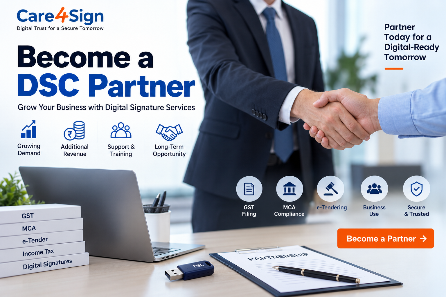 How to Become a Digital Signature (DSC) Partner in India: Complete Guide for 2026